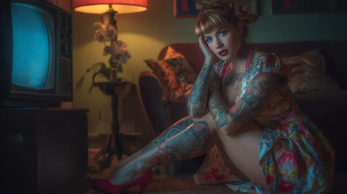 Beautiful AI girlfriend companion