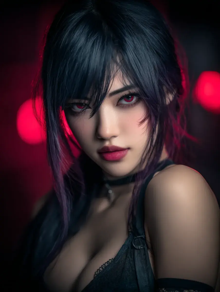 Beautiful AI girlfriend companion