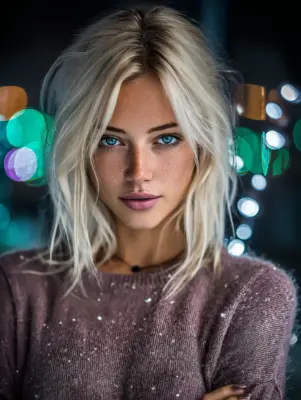 Beautiful AI girlfriend companion