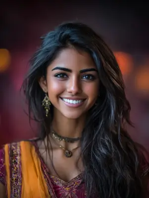 Beautiful AI girlfriend companion