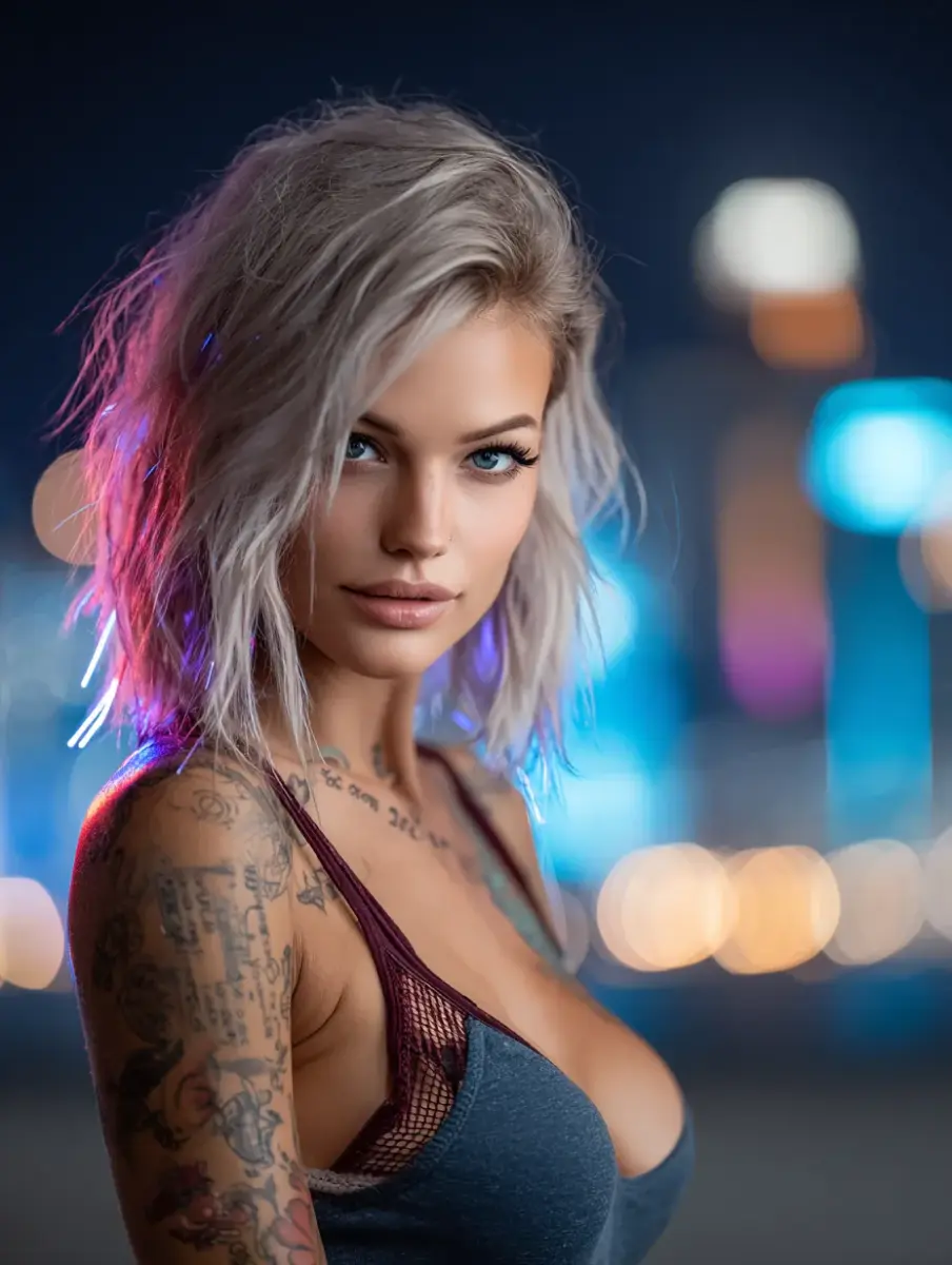 Beautiful AI girlfriend companion