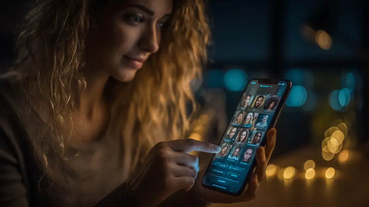 Beautiful AI girlfriend companion