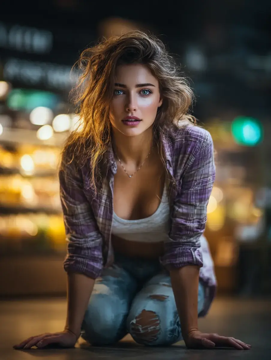 Beautiful AI girlfriend companion