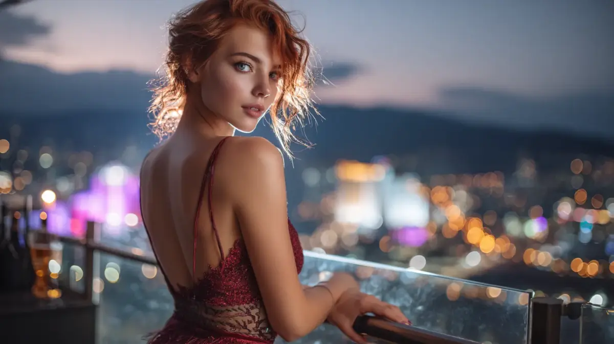 Beautiful AI girlfriend companion