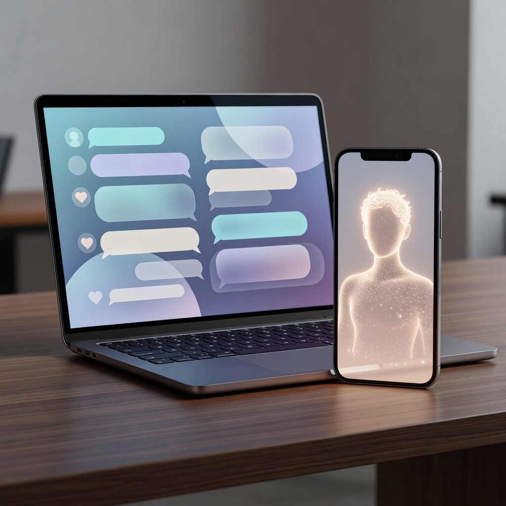 AI companion illustration for ourdream ai trans roleplay review pricing privacy alternatives 2026